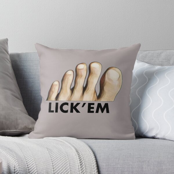 FOOT FETISH Home Throw Pillow