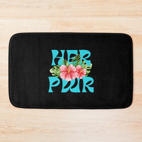 Item preview, Her Pwr | Power to Girls | Pink Hibiscus Flower designed and sold by SpeakLifeHQ.