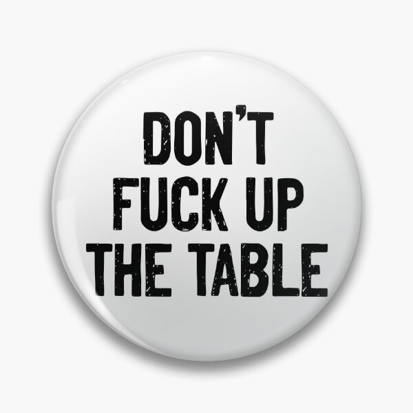 Item preview, Don't Fuck Up The Table Coasters designed and sold by Sour Soul.