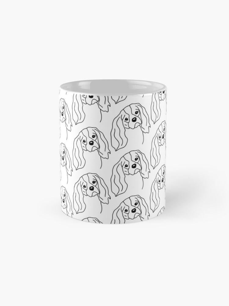 Thumbnail 4 von 6, Kaffeebecher, cavalier king charles spaniel designt und verkauft von dog-shirt.