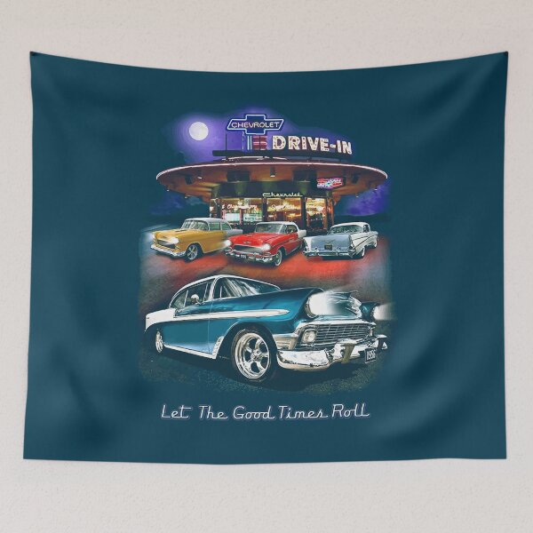 Item preview, Joe Blow Mens Chevy Bel Air Tri-Five Retro Drive-in designed and sold by ThePropSmith9.