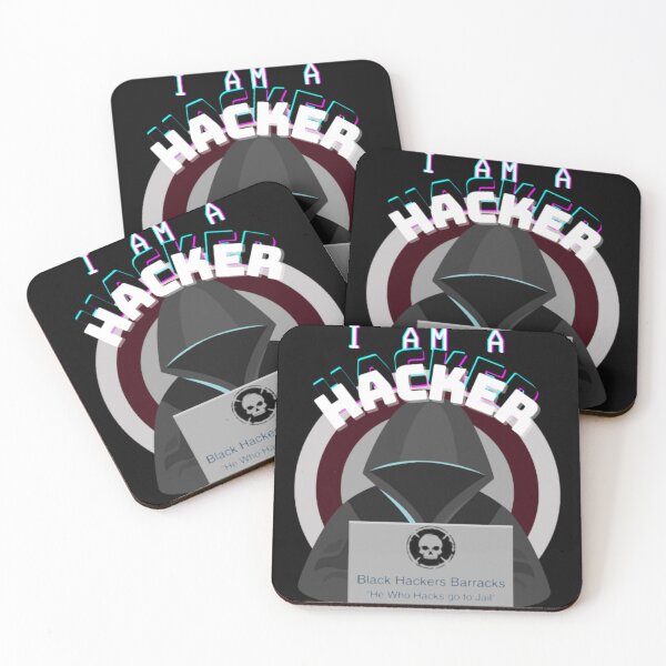 Item preview, I am a Hacker - Black Background designed and sold by BenadEvenChen.