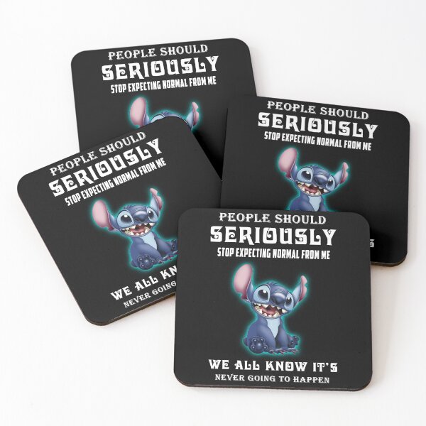 Item preview, Birthday Gifts Should Seriously Not Expecting Normal From Me Stitch Gift Movie Fans designed and sold by Frazier935.