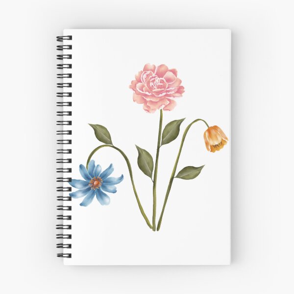 Item preview, 3 flowers painted designed and sold by JAG2B.