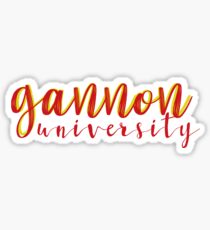 Gannon University Sticker