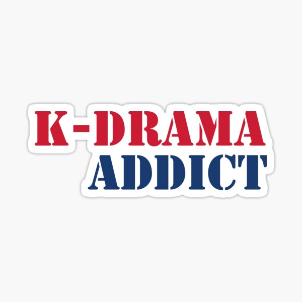 K-drama Addict 2 Sticker