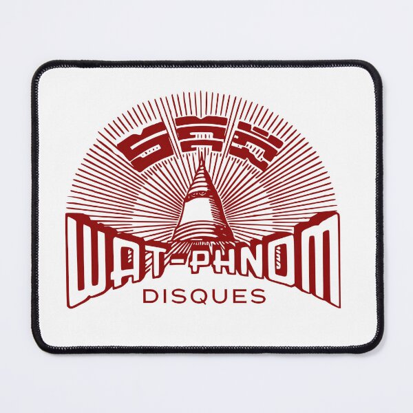 Item preview, Wat Phnom Disques Cambodian Record Label - Red designed and sold by Onodera.