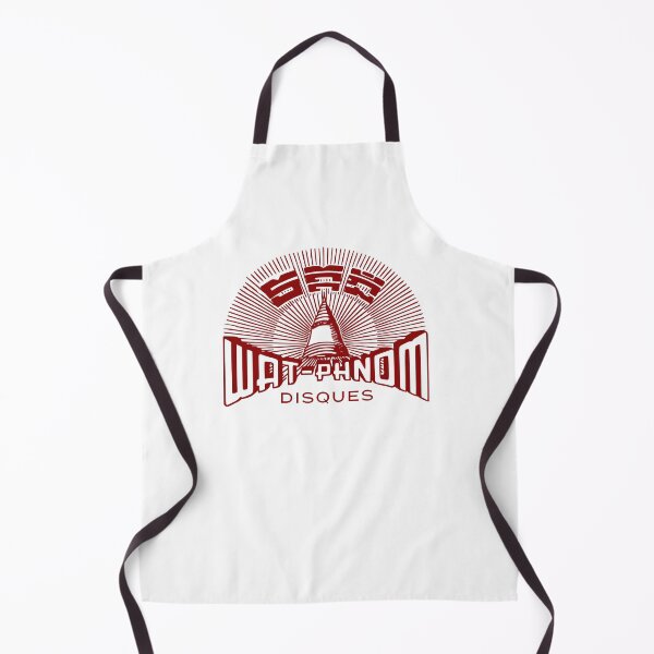 Item preview, Wat Phnom Disques Cambodian Record Label - Red designed and sold by Onodera.
