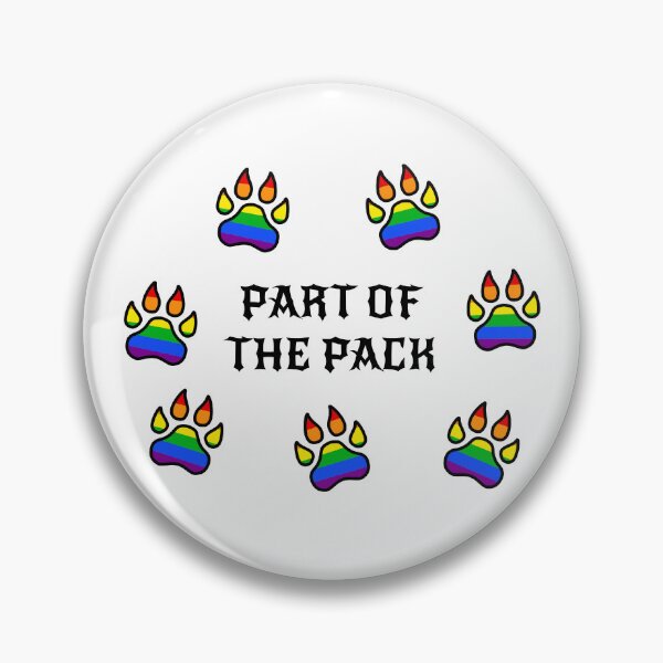 Artikelvorschau, Gay Pride Teil des Packs Rainbow Pawprints entworfen und verkauft von M-L-Creations.