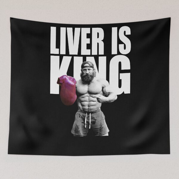 Item preview, Liver is King designed and sold by Lowgik.