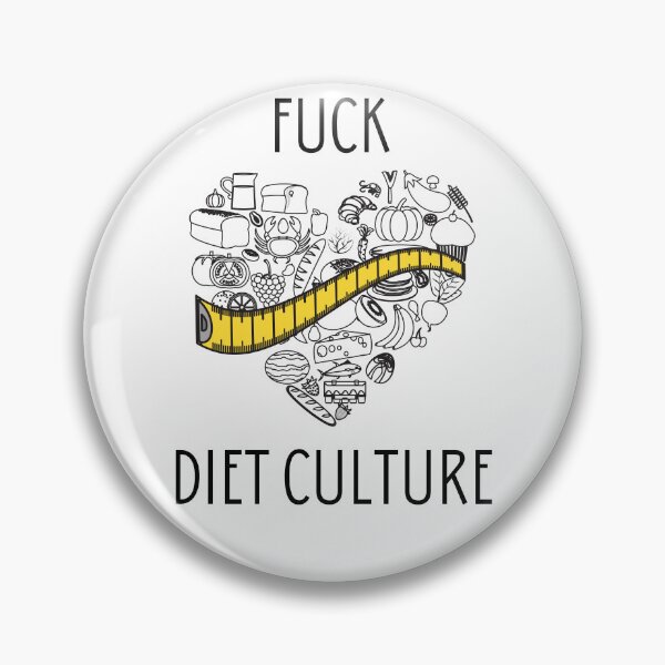 Item preview, Fuck diet culture designed and sold by Mirksaz-designs.