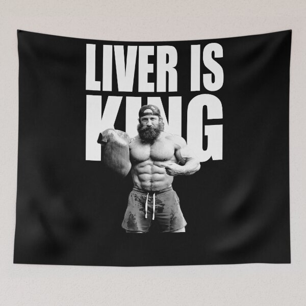 Item preview, Liver is King designed and sold by Lowgik.