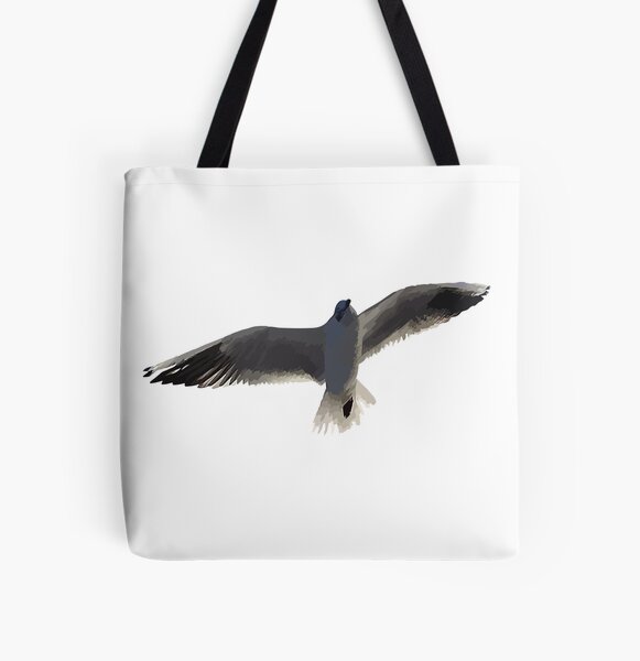 Creative Tops Cornish Harbour Reuseable Foldaway Tote Bag with Seagull Design 
