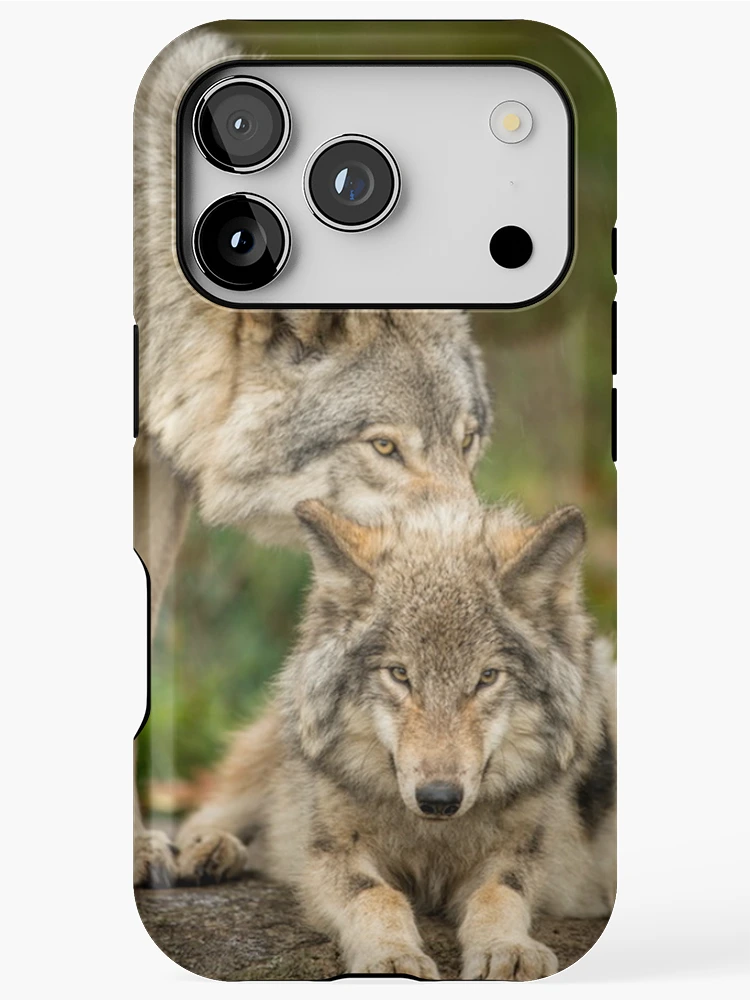 Thumbnail 1 of 4, iPhone Case, Timber Wolves designed and sold by WolvesOnly.