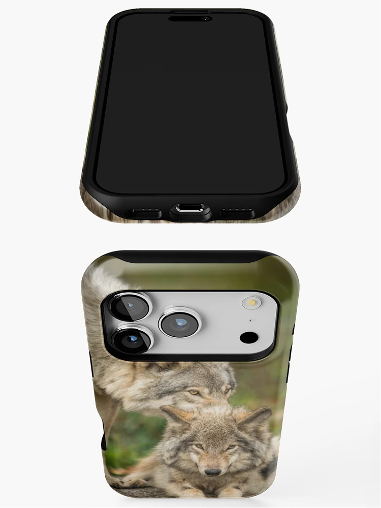 Thumbnail 3 of 4, iPhone Case, Timber Wolves designed and sold by WolvesOnly.