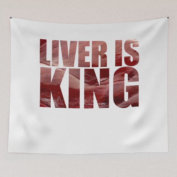 Item preview,  Liver is King designed and sold by Lowgik.