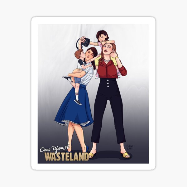 Item preview, Beth & Odessa's Family Portrait designed and sold by Once Upon a Wasteland.