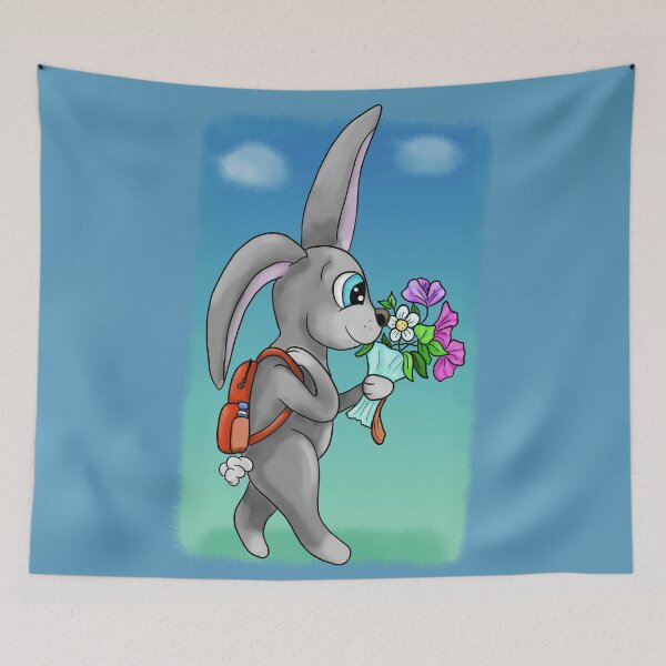 Item preview, Back to school rabbit designed and sold by Antiope33.