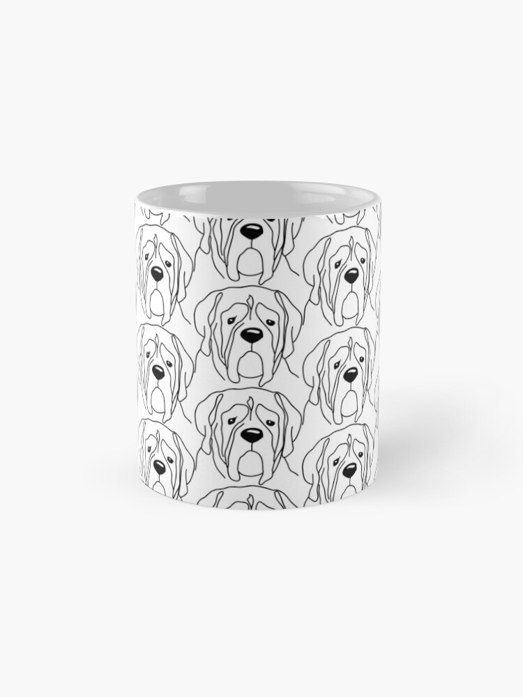 Thumbnail 4 von 6, Kaffeebecher, englischer mastiff, engilsh mastiff designt und verkauft von dog-shirt.