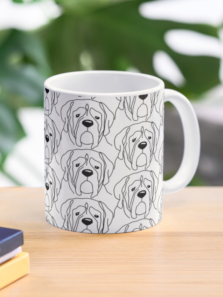 Thumbnail 1 von 6, Kaffeebecher, englischer mastiff, engilsh mastiff designt und verkauft von dog-shirt.
