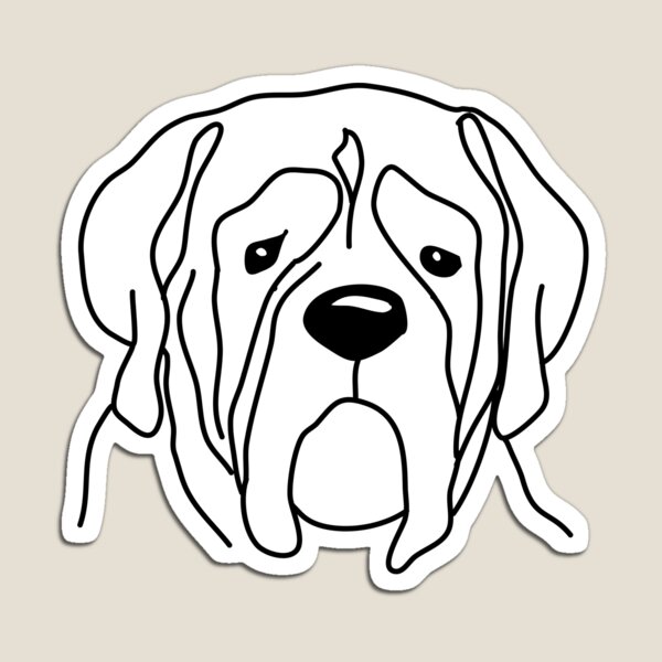 englischer mastiff, engilsh mastiff Magnet