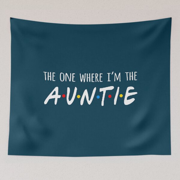 Item preview, The one where I_m the Auntie shirt, auntie shirt, Aunt shirt, auntie, pregnancy announcement shirt, pregnancy announcement gift designed and sold by ThePropSmith9.
