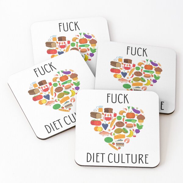 Item preview,  Fuck diet culture designed and sold by Mirksaz-designs.