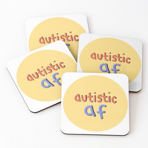Item preview, autistic af designed and sold by shysnail.