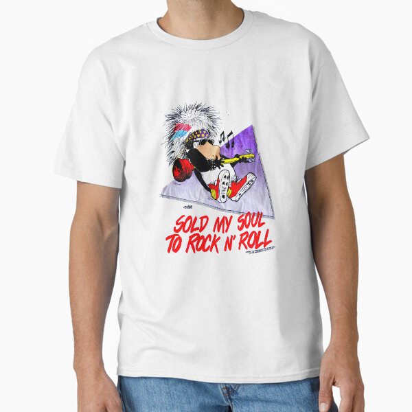 Item preview, VTG 1986 Bloom County Opus T Shirt Large Comic Berkeley Breathed Sold My Soul to Rock N_ Roll designed and sold by ThePropSmith9.