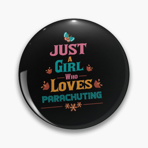 Item preview, JUST A WHO LOVES PARACHUTING designed and sold by sobriowslen.