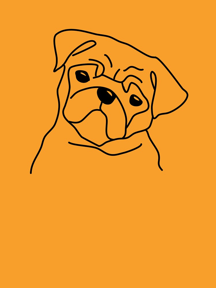 Thumbnail 7 von 7, Classic T-Shirt, mops, pug designt und verkauft von dog-shirt.
