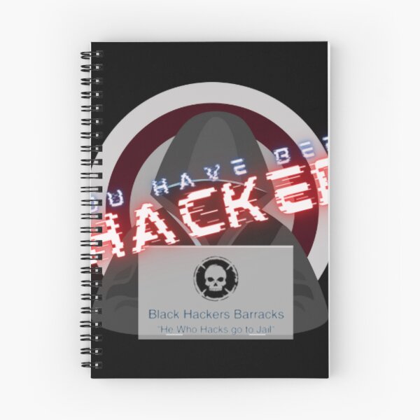 Item preview, You Have Been HACKED - black background designed and sold by BenadEvenChen.