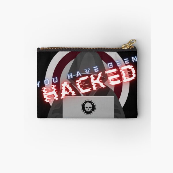 Item preview, You Have Been HACKED - black background designed and sold by BenadEvenChen.