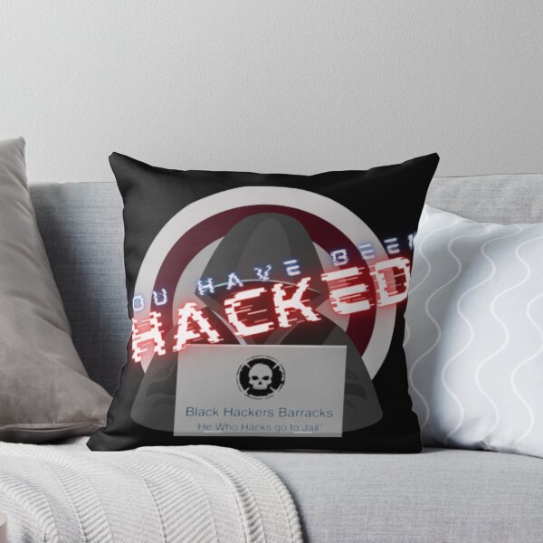 Item preview, You Have Been HACKED - black background designed and sold by BenadEvenChen.