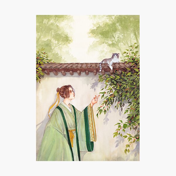 Aperçu de l'œuvre shang qinghua et son chat moewbei créée et vendue par taemintbonbon.
