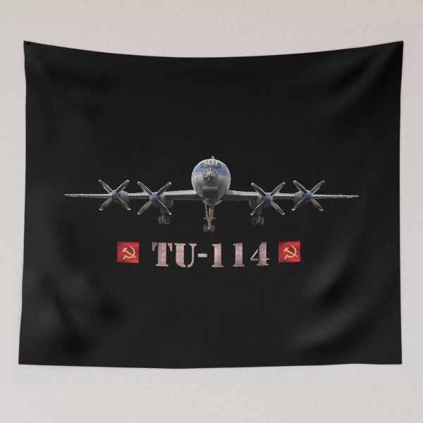 Item preview, Passenger plane Propeller plane TU-114 Soviet Union designed and sold by Dirk4171.