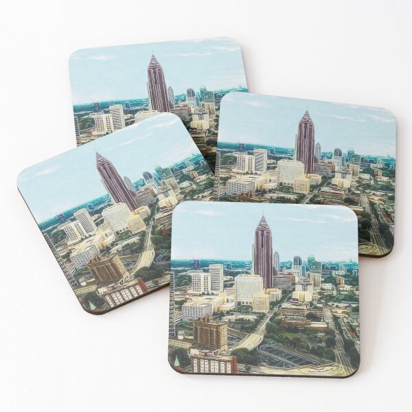 Item preview, Downtown Atlanta Skyline designed and sold by FlippinTurtles.