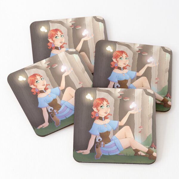 Item preview, Meeting in the fairy forest designed and sold by Achiico-art.
