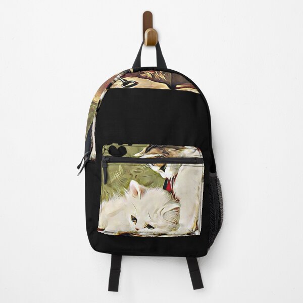 Item preview, Caring cat couple artwork designed and sold by DopeDesign111.