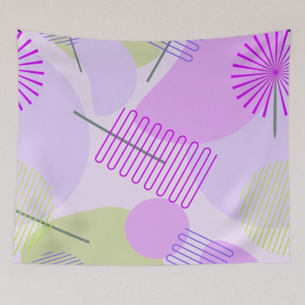 Item preview, Modern Memphis Style designed and sold by TotallyRetroArt.