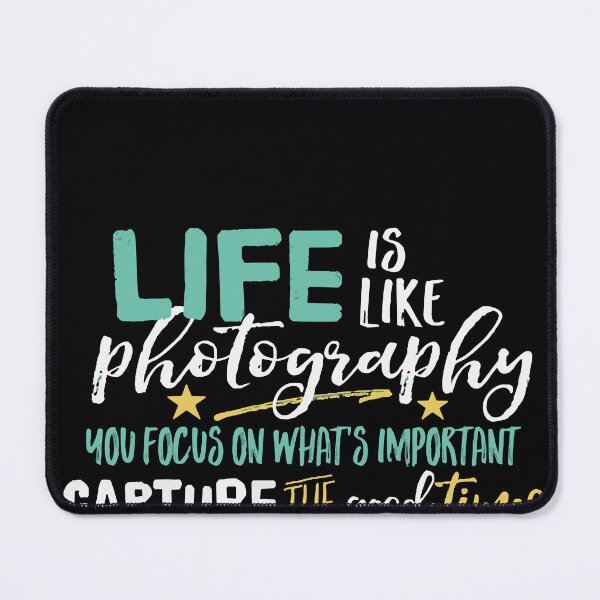 Item preview, Inspirational Photographer Quote Life Is Like Photography designed and sold by TobyLewis1592.