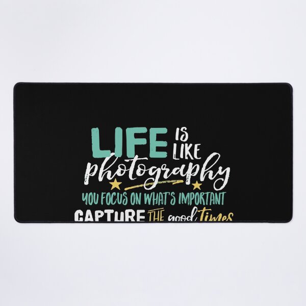 Item preview, Inspirational Photographer Quote Life Is Like Photography designed and sold by TobyLewis1592.