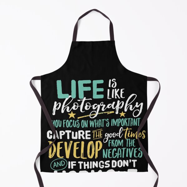 Item preview, Inspirational Photographer Quote Life Is Like Photography designed and sold by TobyLewis1592.