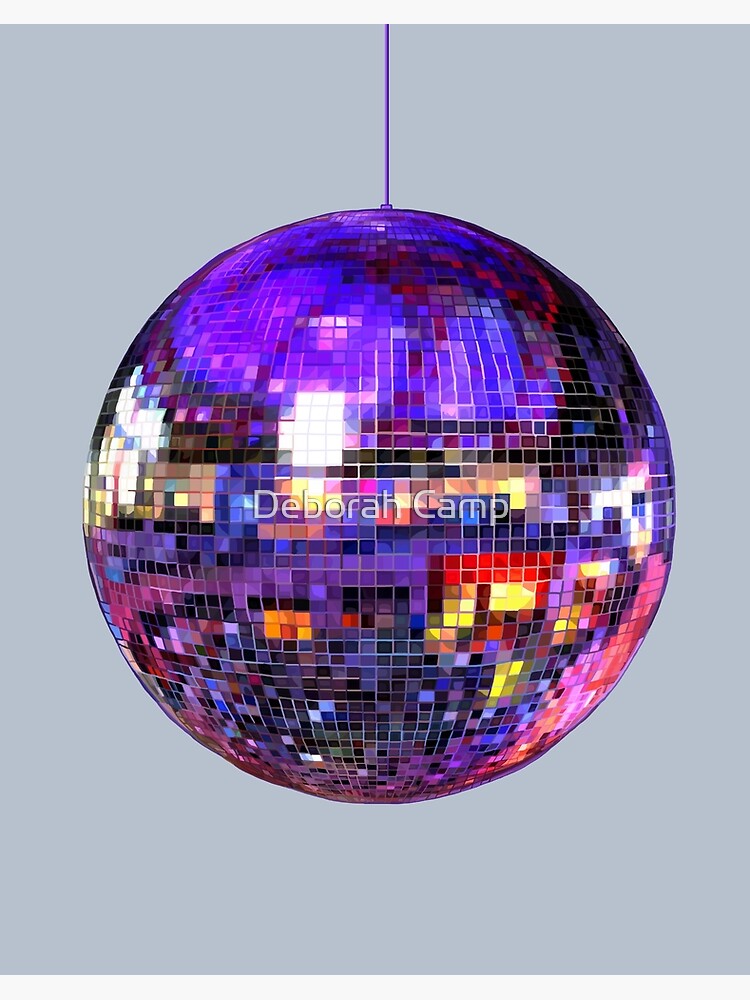 Gold Disco Balls Art Board Print for Sale by newburyboutique