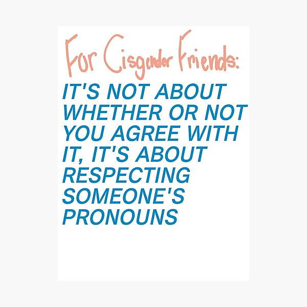 Item preview, Pronouns designed and sold by djvien.