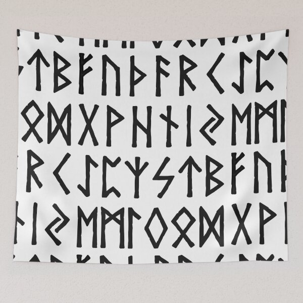 Item preview, Runic Alphabet - Futhark Viking Runes designed and sold by iscaStudioArt.