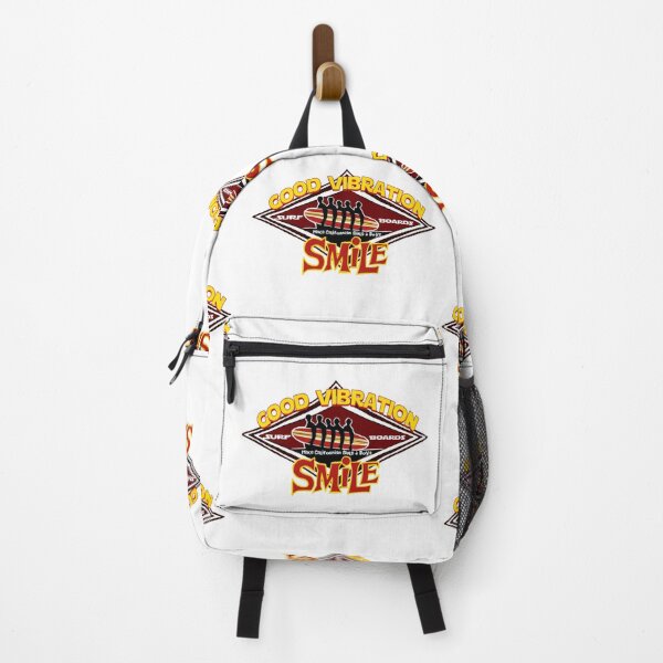 Item preview, Good Vibration Retro Vintage sixties Surf boards Style Beach Boys diamond California Smile designed and sold by Kludoman.