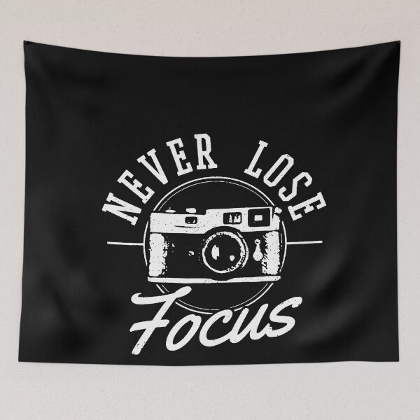 Item preview, Photographer Never Lose Focus Funny Camera designed and sold by TobyLewis1592.