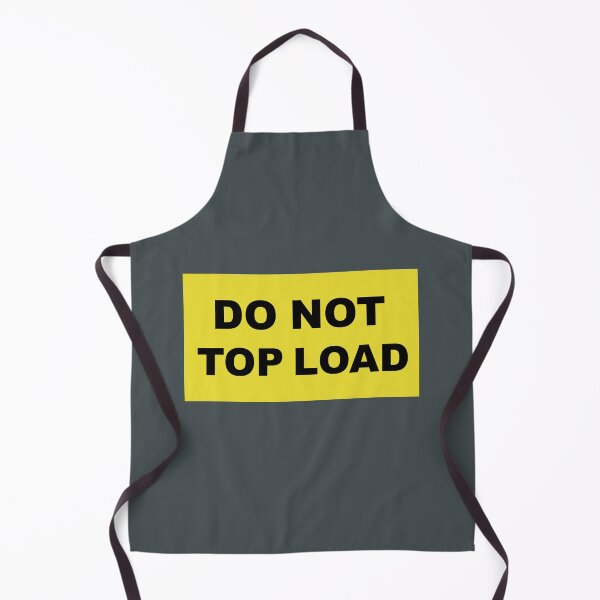 Item preview, DO NOT TOP LOAD sign design designed and sold by lobodelnoir.