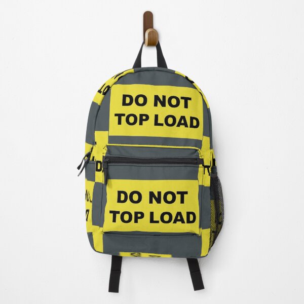 Item preview, DO NOT TOP LOAD sign design designed and sold by lobodelnoir.
